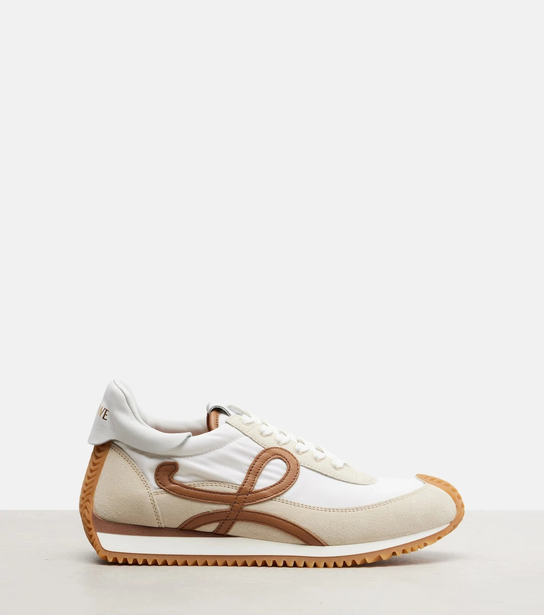 Loewe - Ballet Runner 2.0 suede-trimmed sneakers