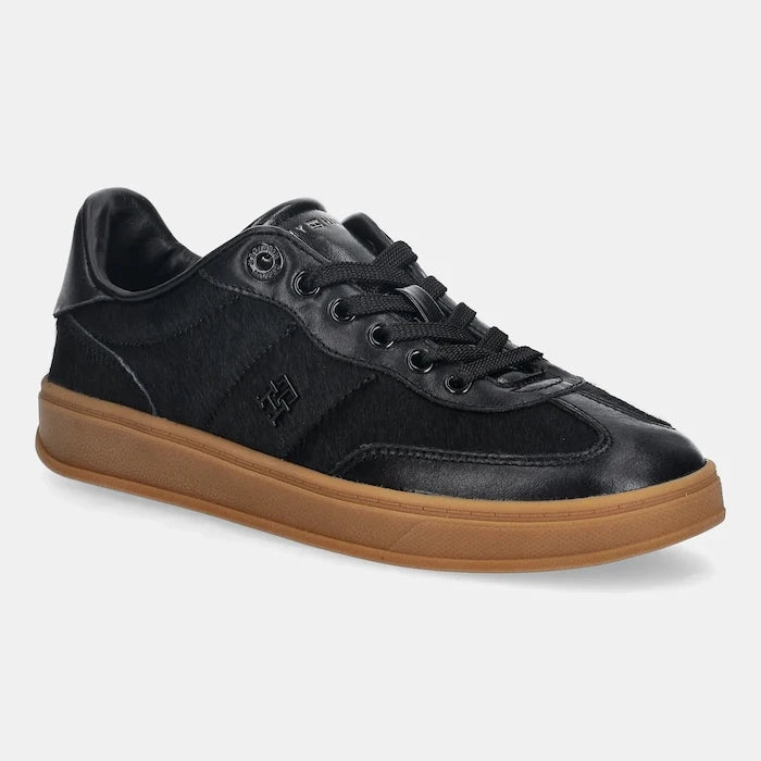 Tommy Hilfiger TH HERITAGE SNEAKER CALF HAIR Deri Sneaker