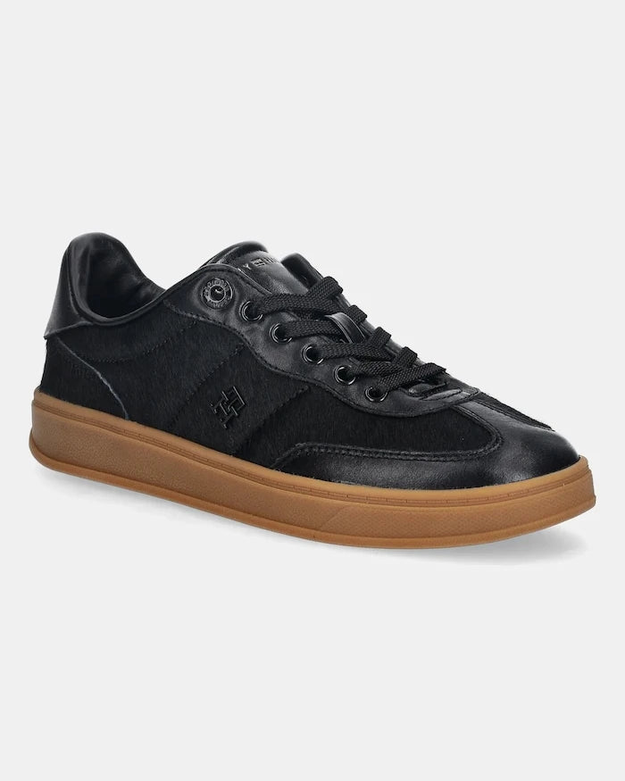 Tommy Hilfiger TH HERITAGE SNEAKER CALF HAIR Deri Sneaker
