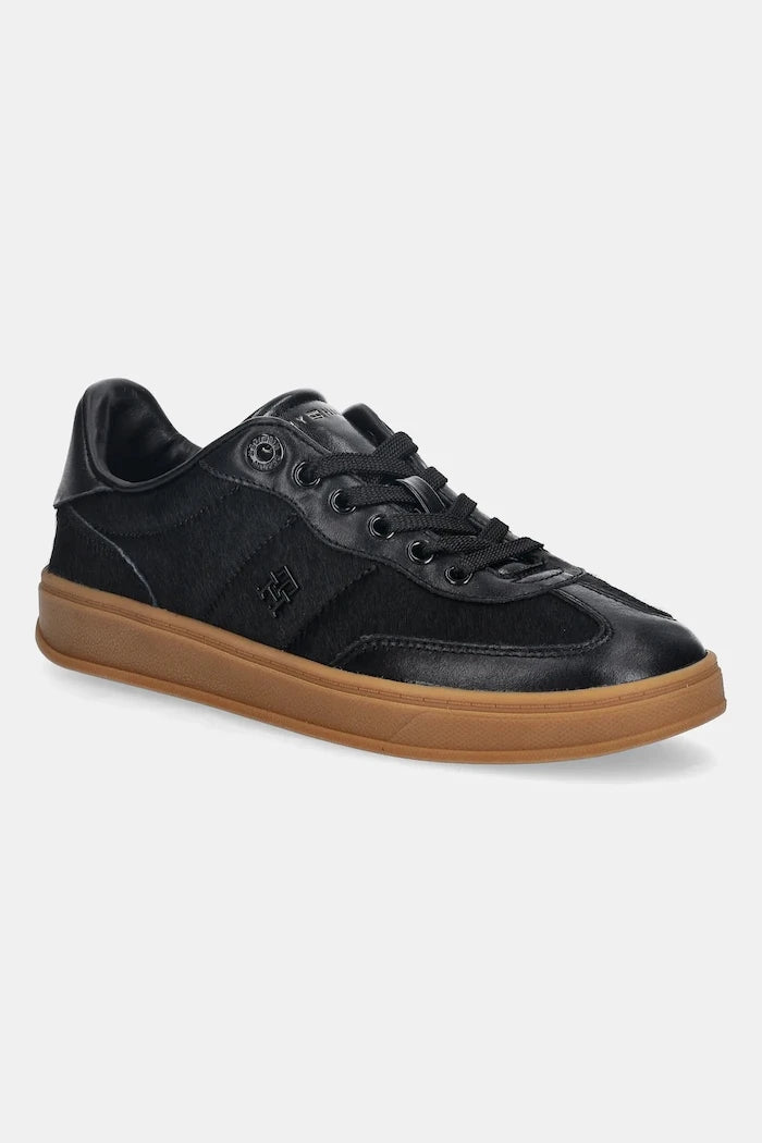 Tommy Hilfiger TH HERITAGE SNEAKER CALF HAIR Deri Sneaker