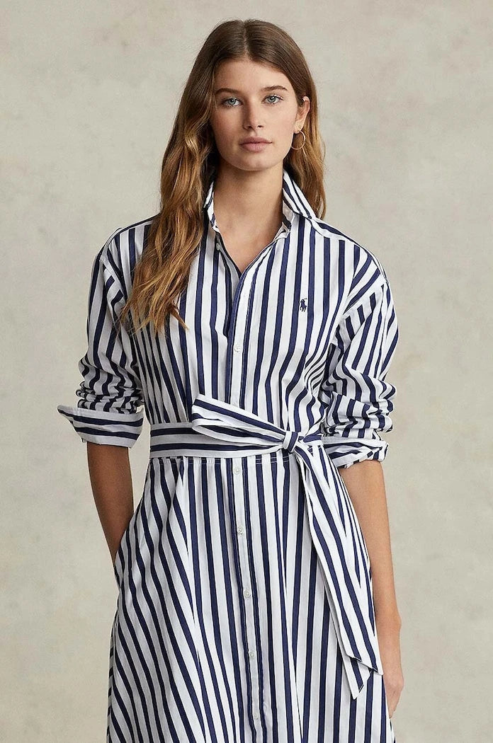 Памучна рокля Polo Ralph Lauren
