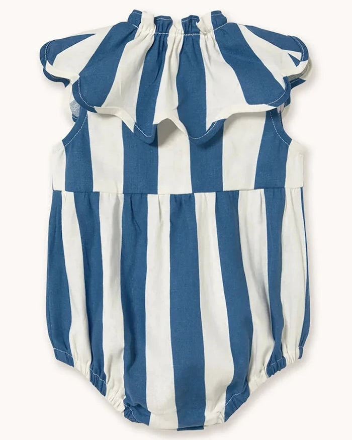 Tinycottons LIGHT NAVY STRIPES Bebek Body