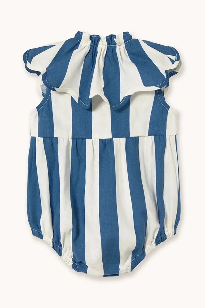 Tinycottons LIGHT NAVY STRIPES Bebek Body