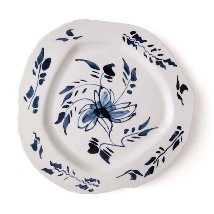 Плоска чиния Seletti English Delft 28 cm