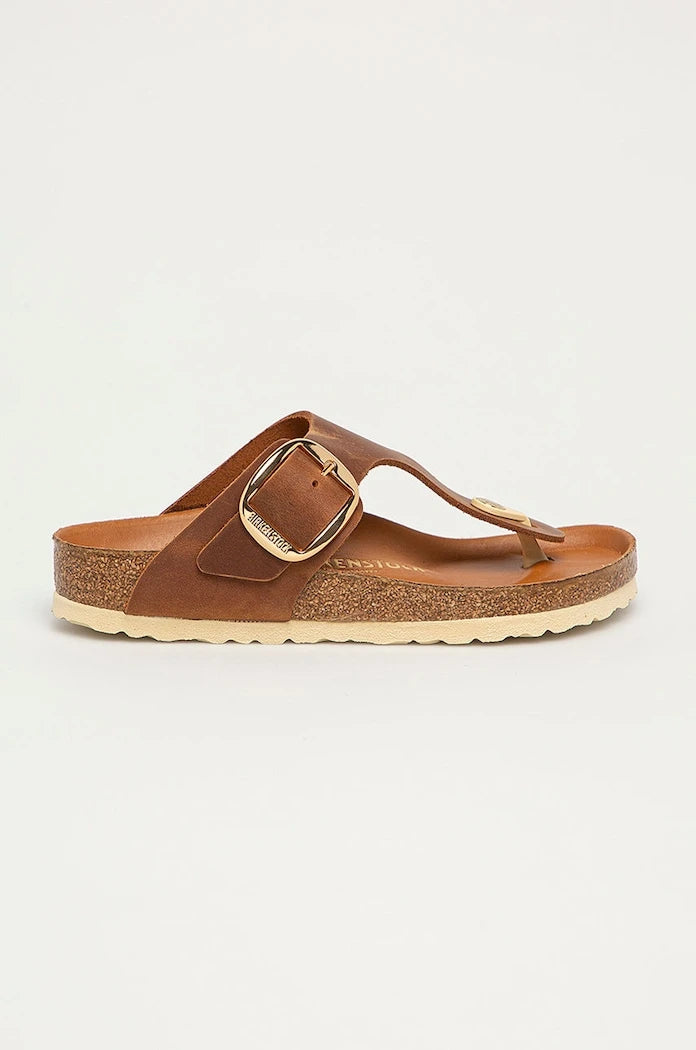 Кожени джапанки Birkenstock Gizeh Big Buckle