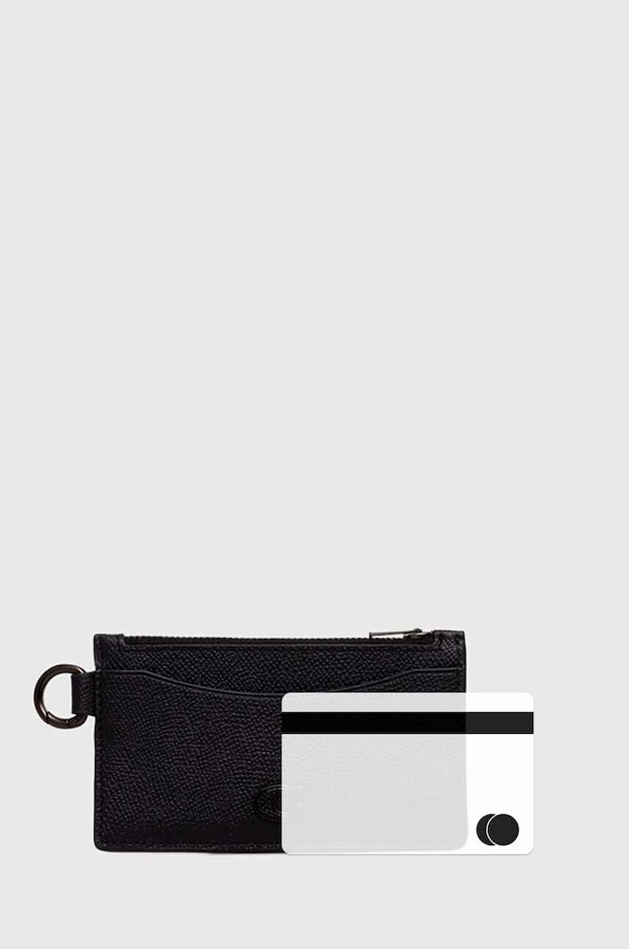 Кожен калъф за карти Coach