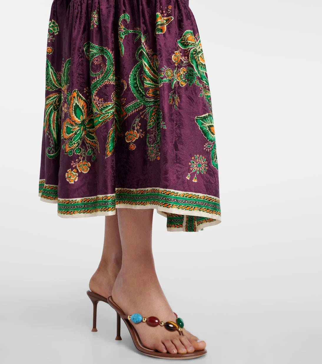 Alémais - Ruthie floral shirt dress