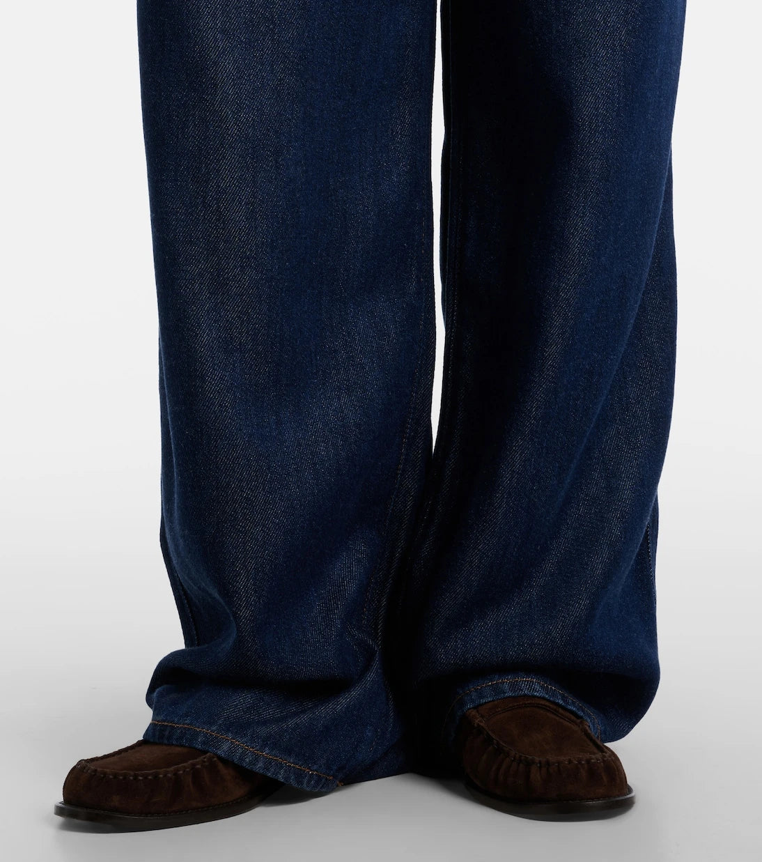 7 For All Mankind - Denim Lustre wide-leg jeans