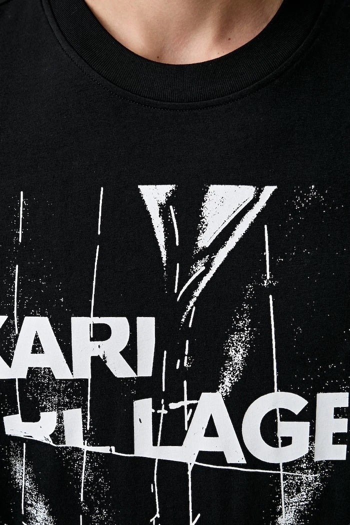 Karl Lagerfeld Jeans erkek pamuklu tişört