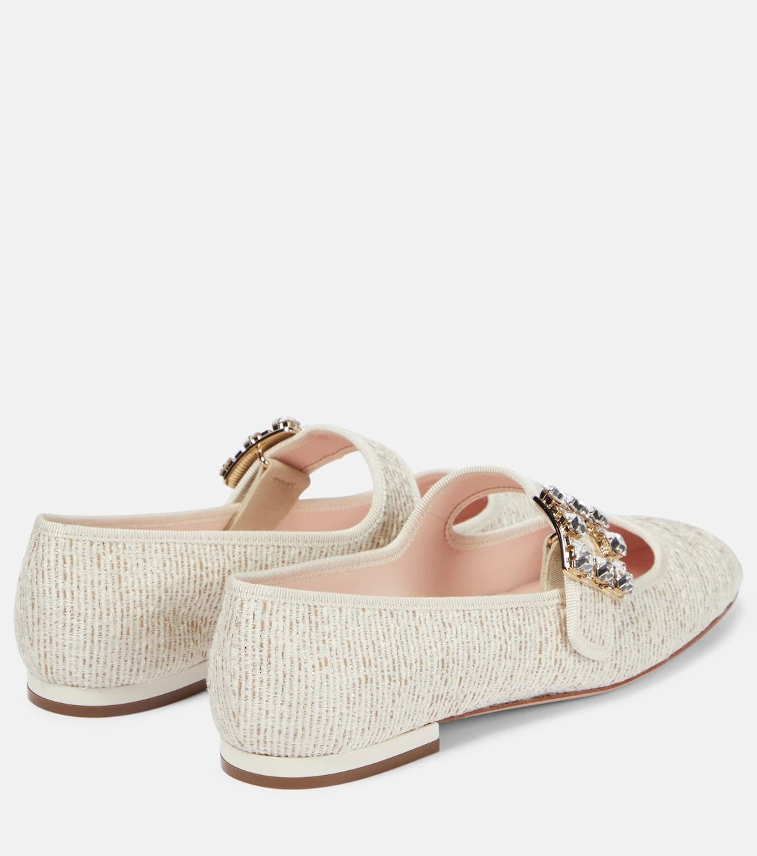 Roger Vivier - Très Vivier embellished ballet flats