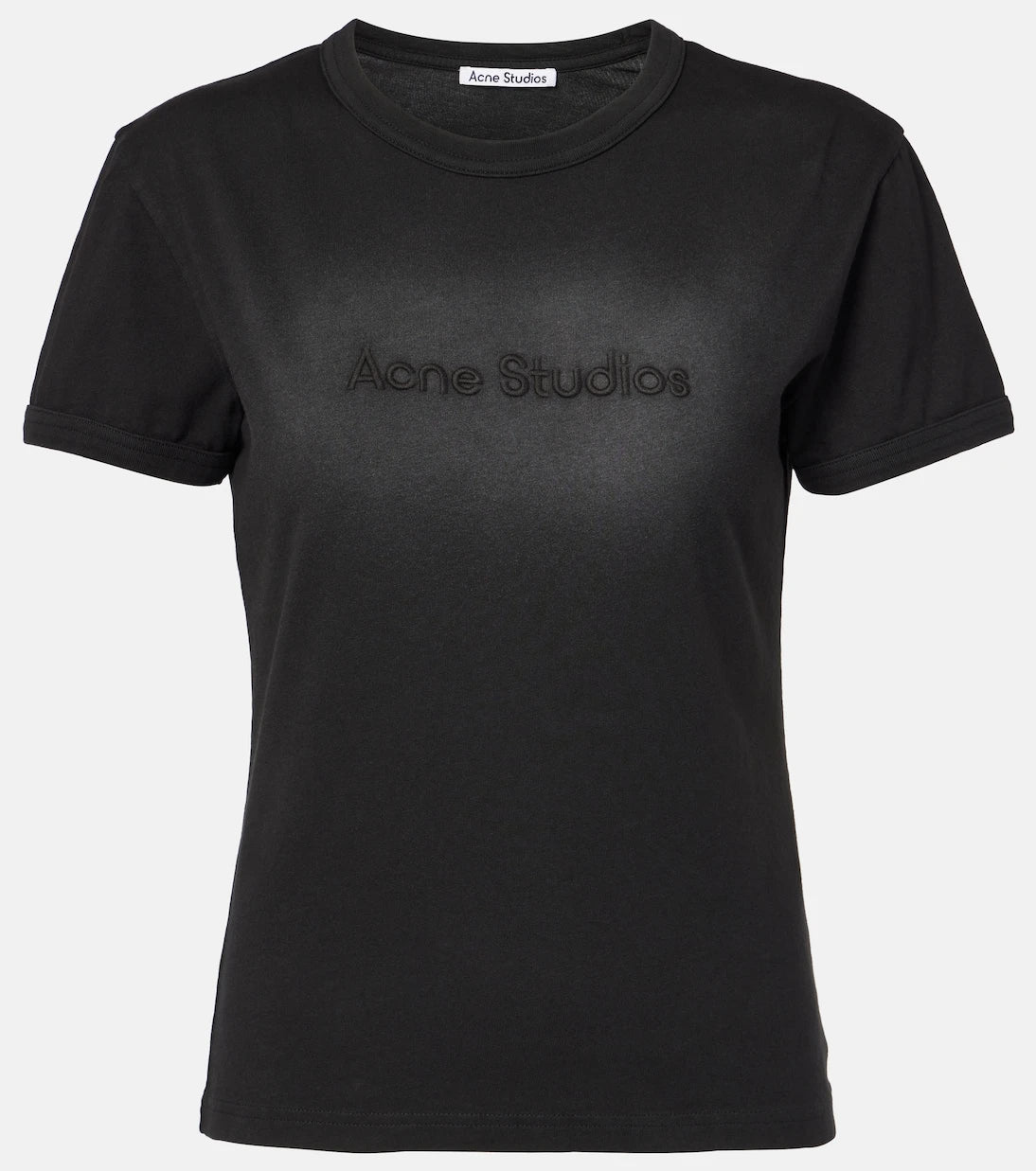 Acne Studios - Layered logo cotton jersey T-shirt