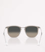 Ray-Ban Grey RB4451 Irregular Sunglasses