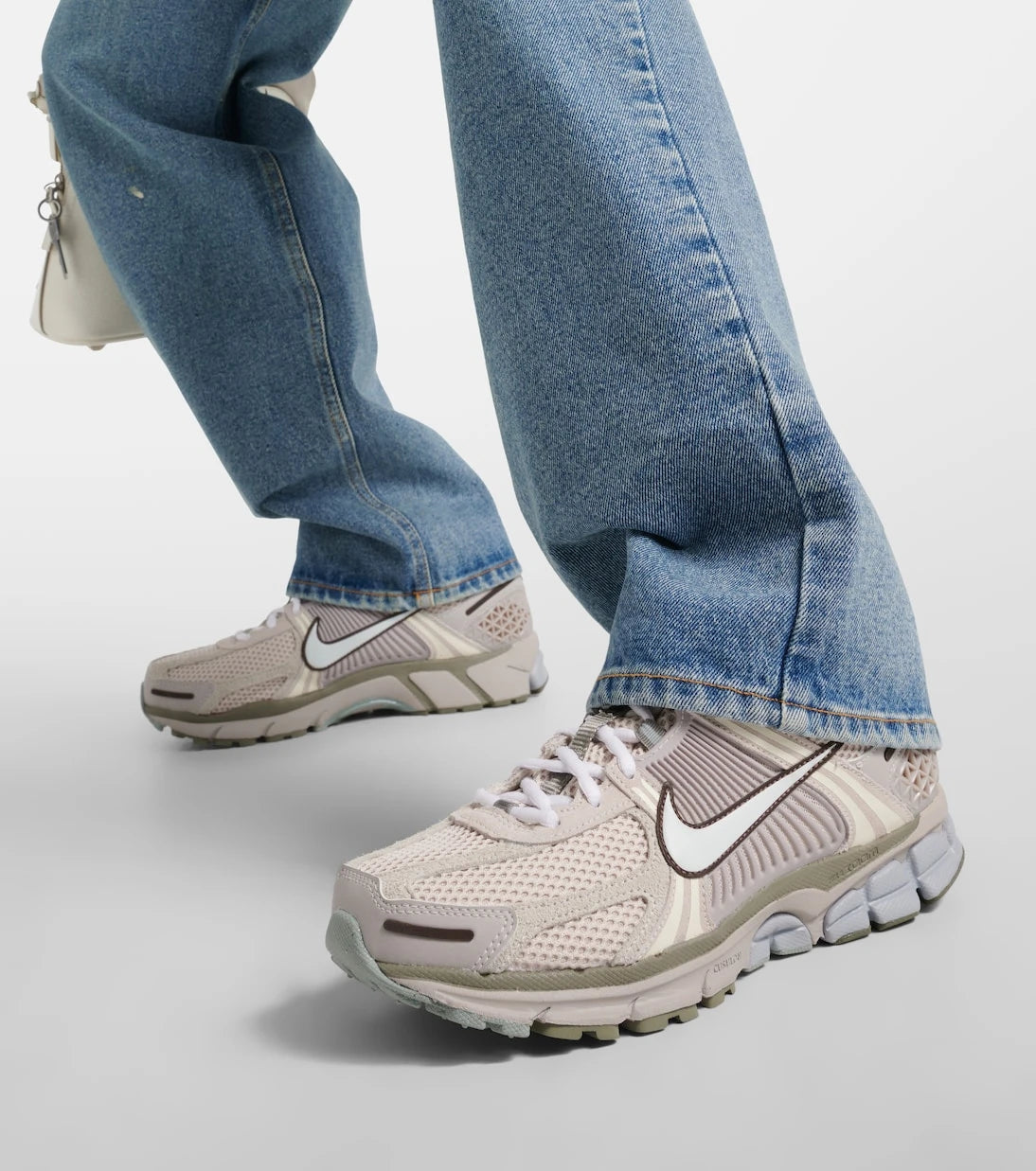 Nike - Leather-trimmed sneakers