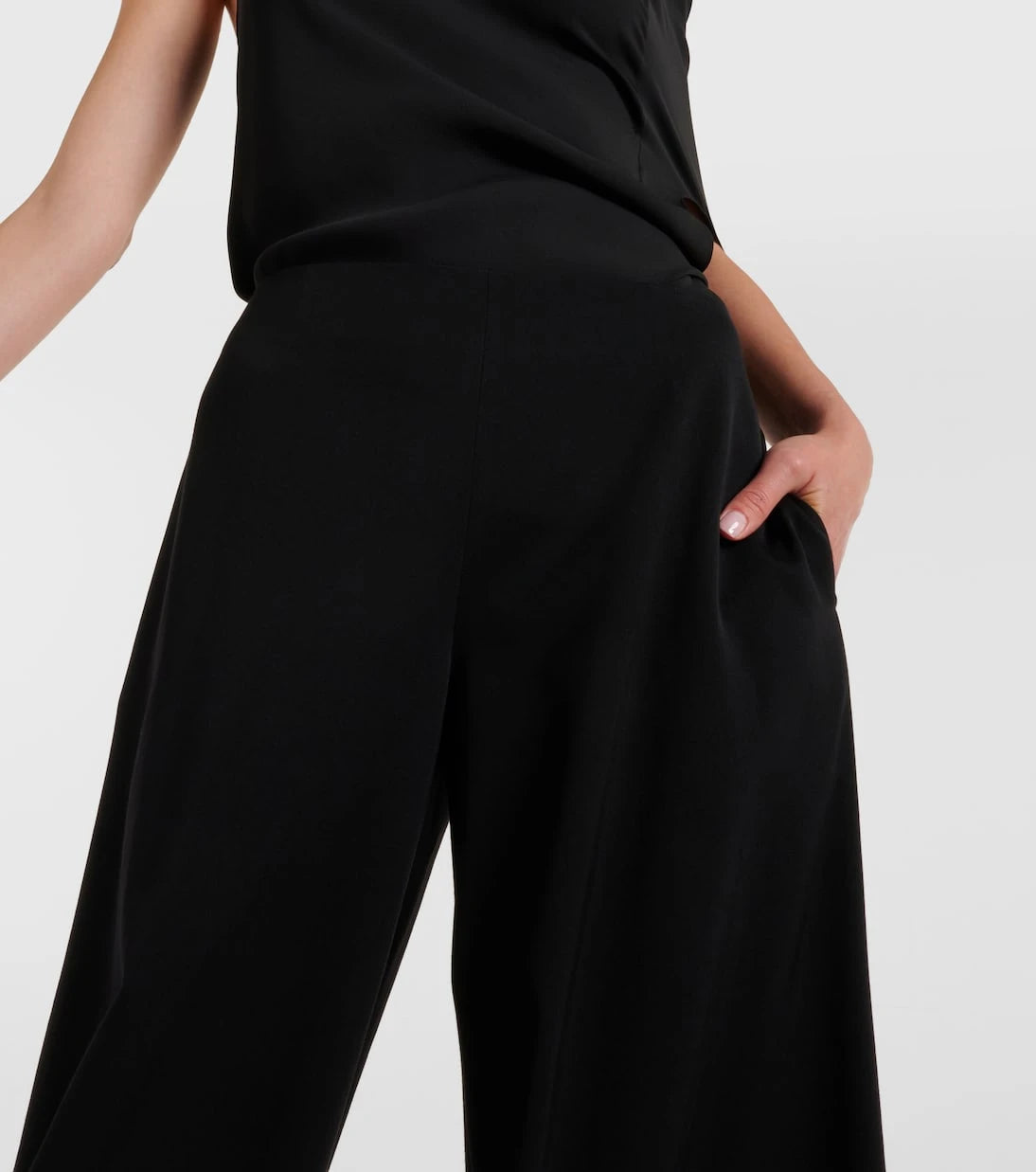 The Row - Dela wool wide-leg pants