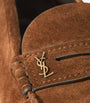 Suede Laurent Loafers