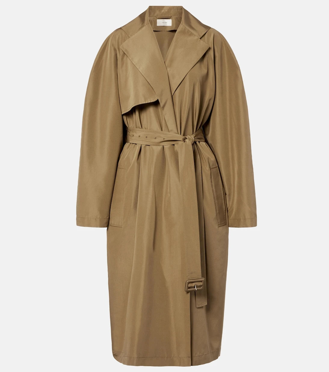 The Row - Amapola silk trench coat