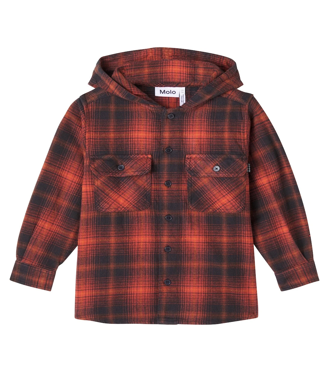 Molo - Rizz checked cotton jacket