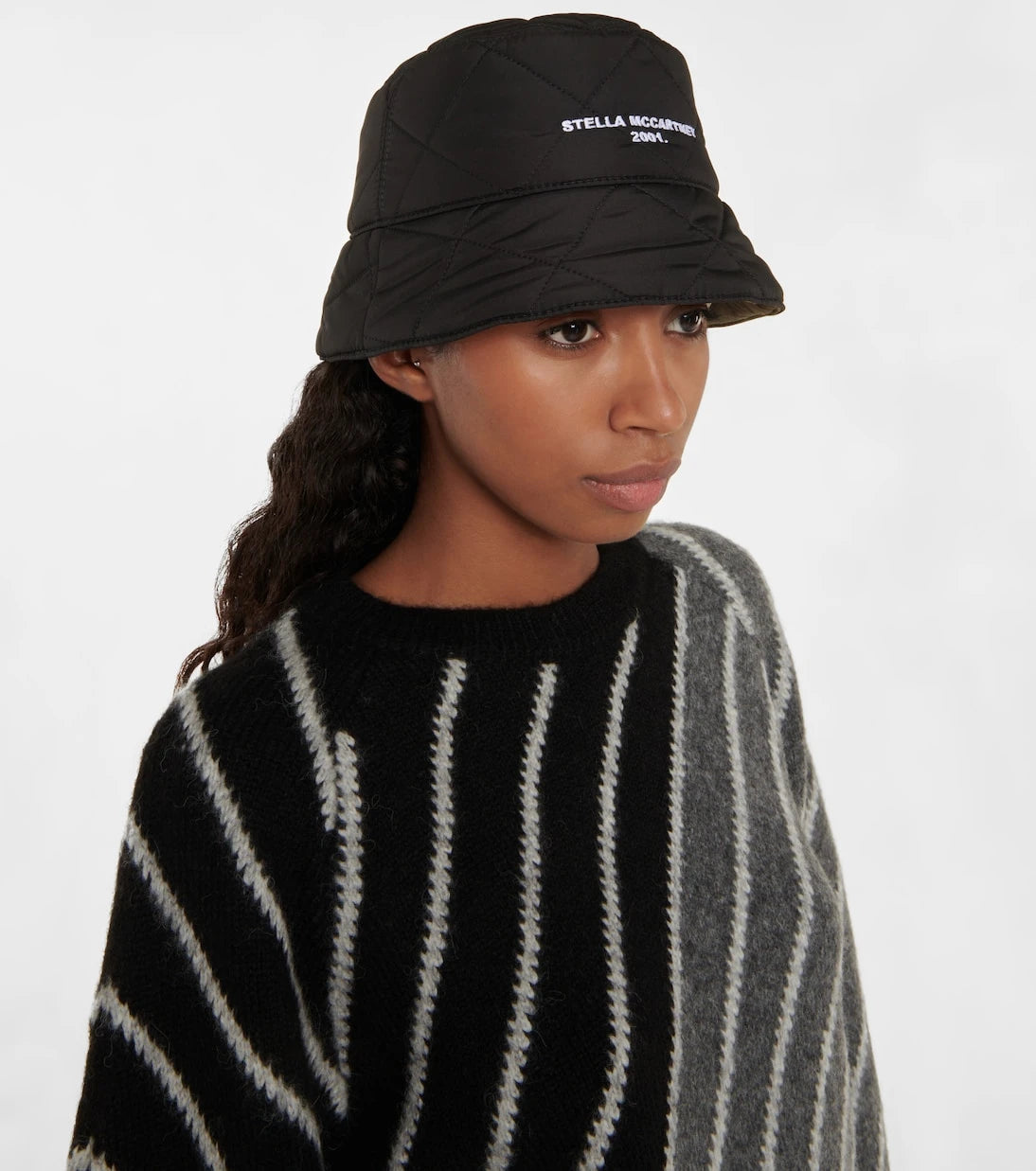 Stella McCartney - Embroidered technical bucket hat