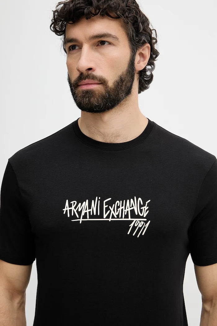 Armani Exchange erkek pamuklu tişört