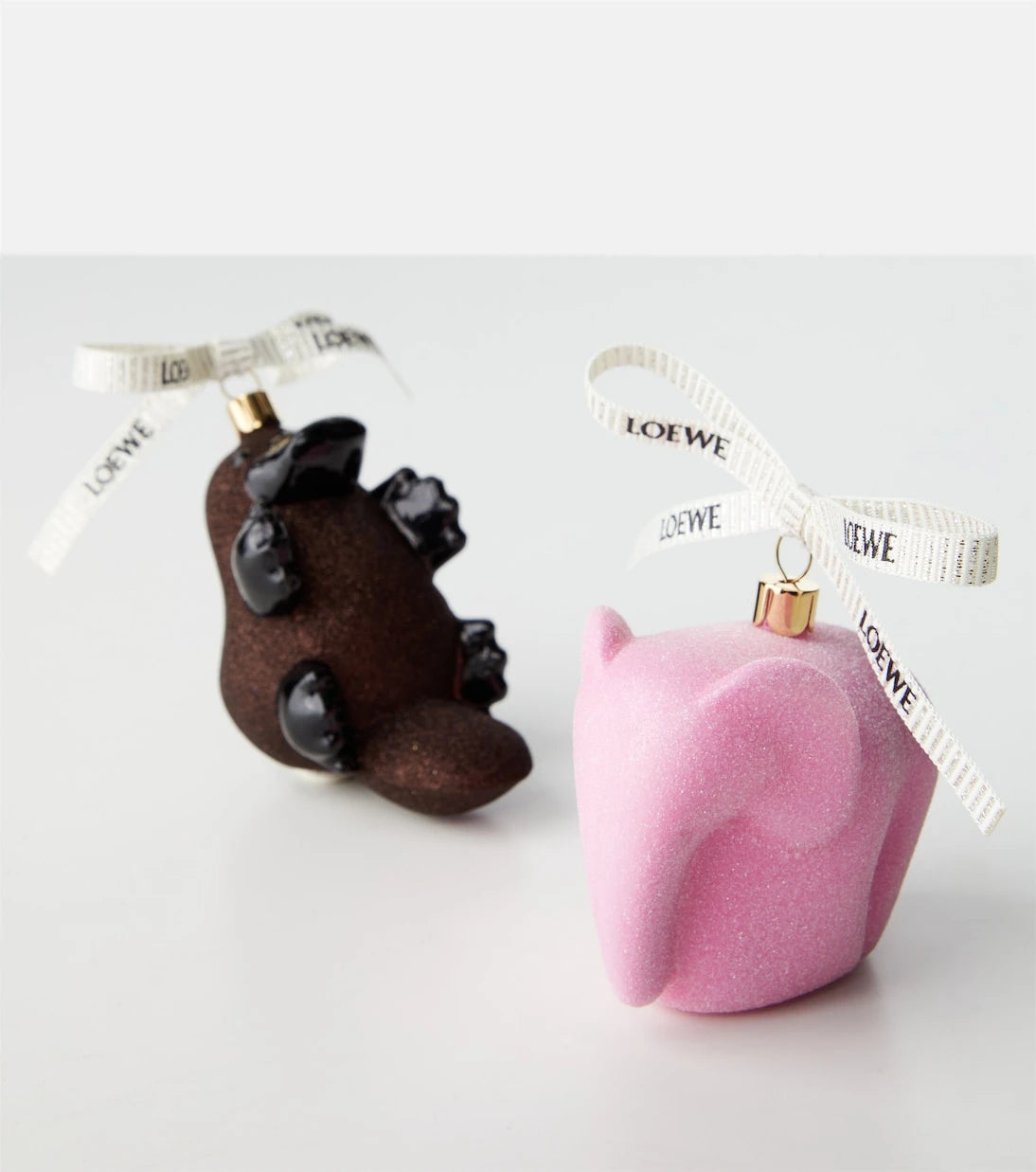 Loewe - Elephant glitter glass ornament