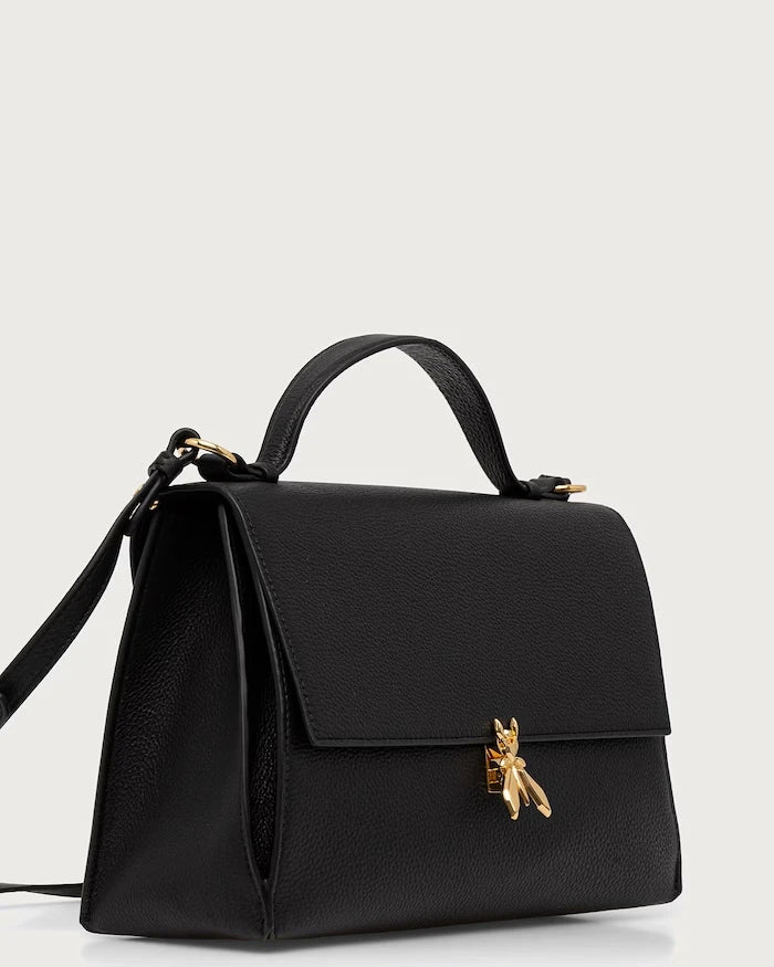 Patrizia Pepe deri kadın crossbody çanta