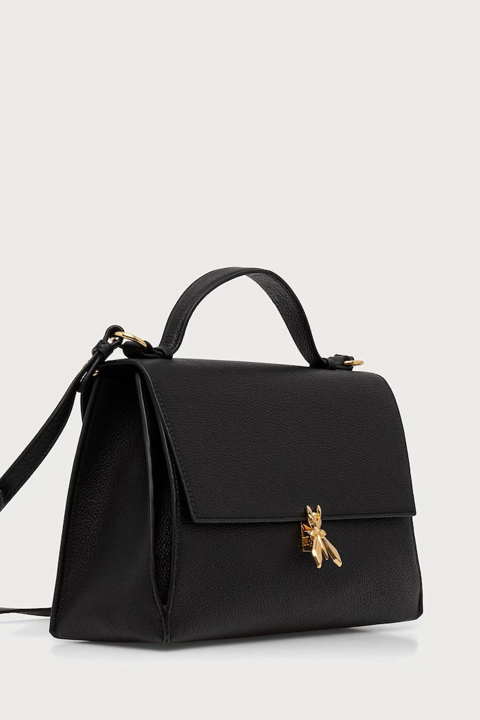 Patrizia Pepe deri kadın crossbody çanta