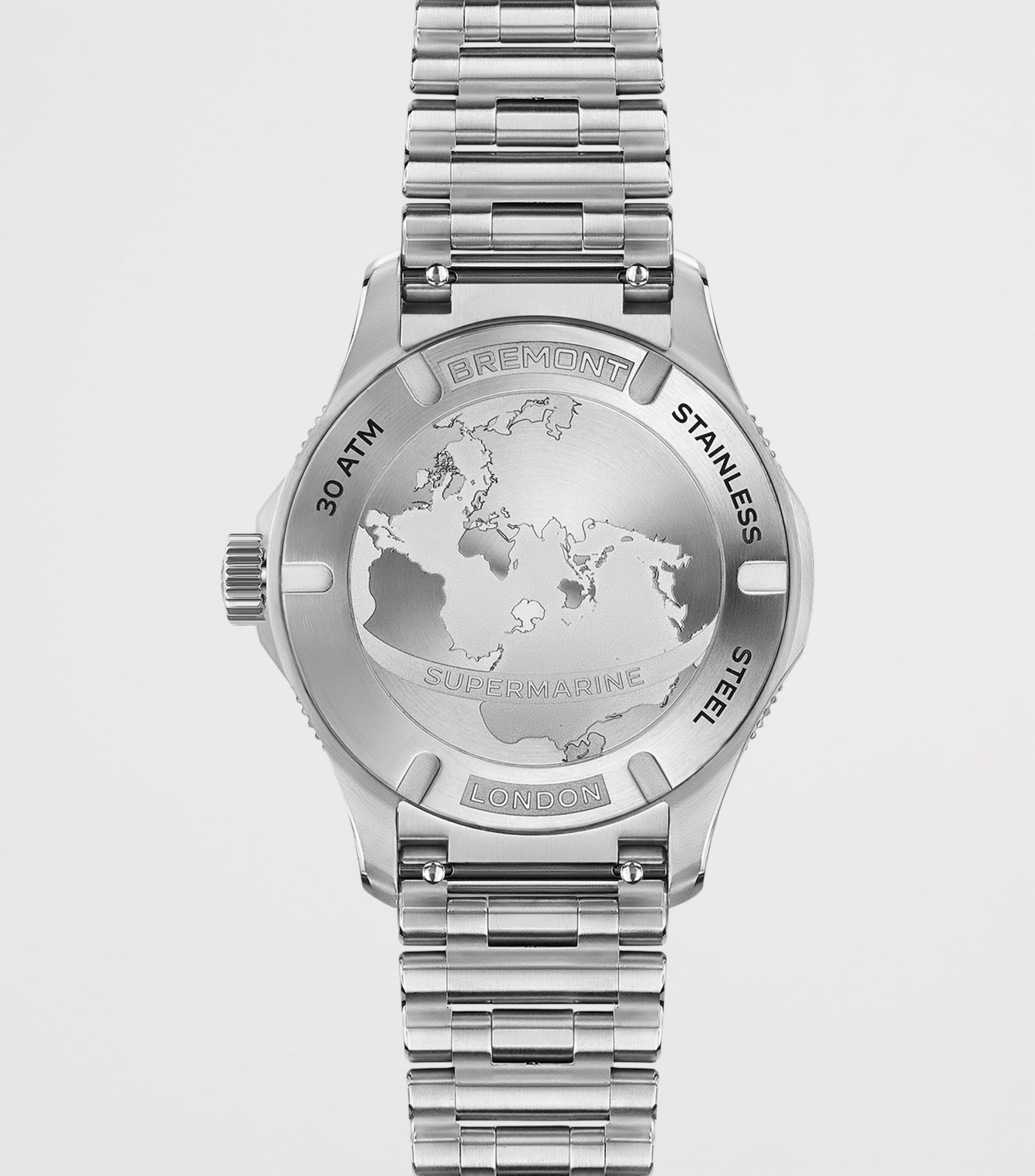 Bremont Stainless Steel 300m Supermarine Watch 40mm