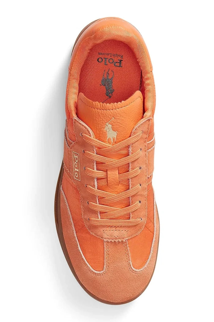 Кожени маратонки Polo Ralph Lauren Heritage Aera
