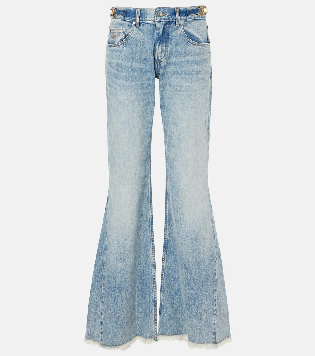 Stella McCartney - Low-rise flared jeans