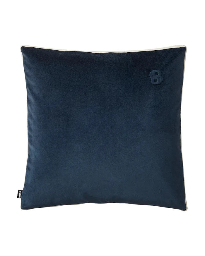 Памучна калъфка за възглавница BOSS BVELVET Midnight 43 x 43 cm