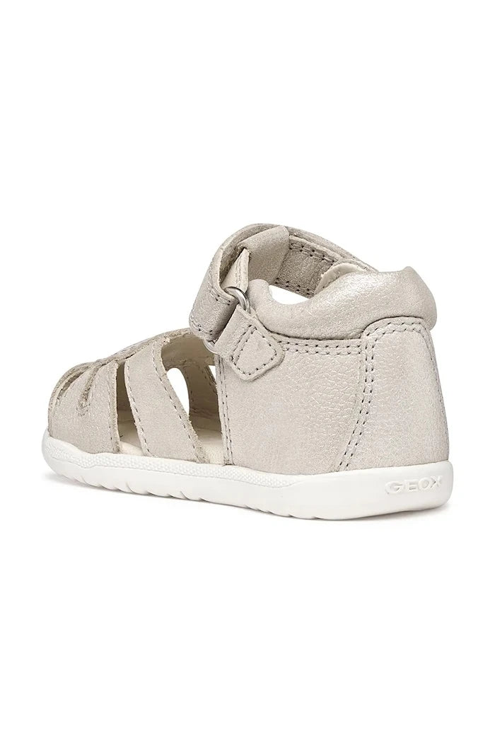 Geox сандали за деца от кожа SANDAL MACCHIA