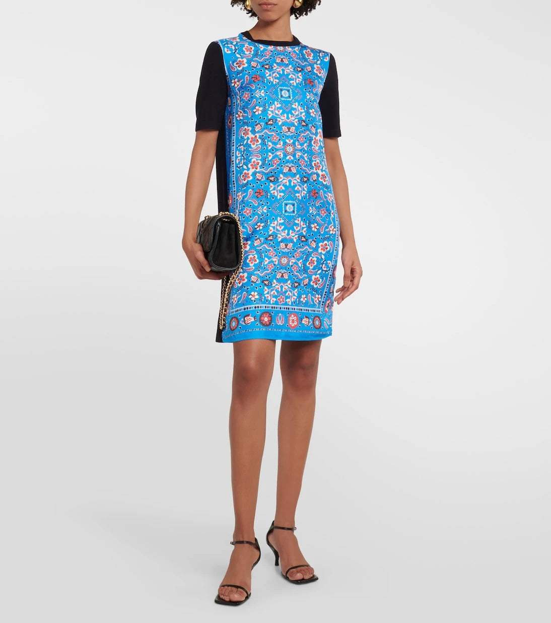 Tory Burch - Silk and wool minidress