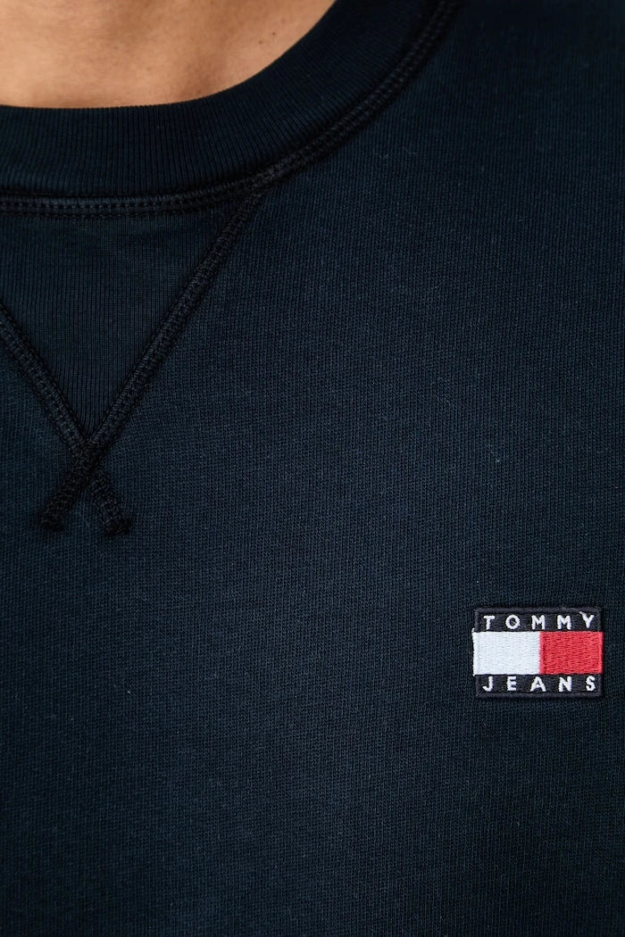 Tommy Jeans erkek pamuklu sweatshirt