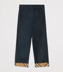 Burberry Kids Cotton Turn-Up Trousers (3-12 Years)