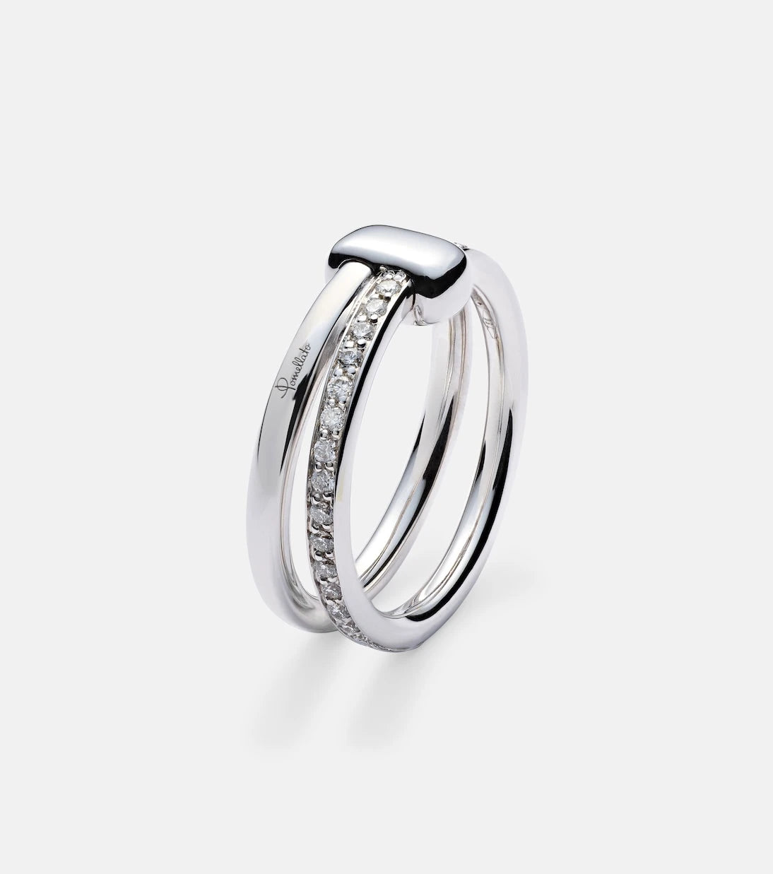Pomellato - Pomellato Together 18kt white gold ring with diamonds