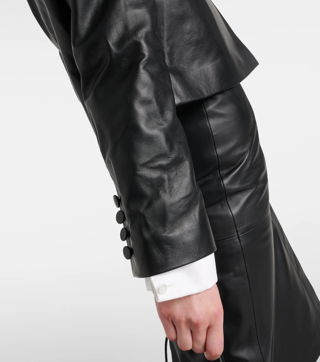 Joseph - Cropped leather jacket