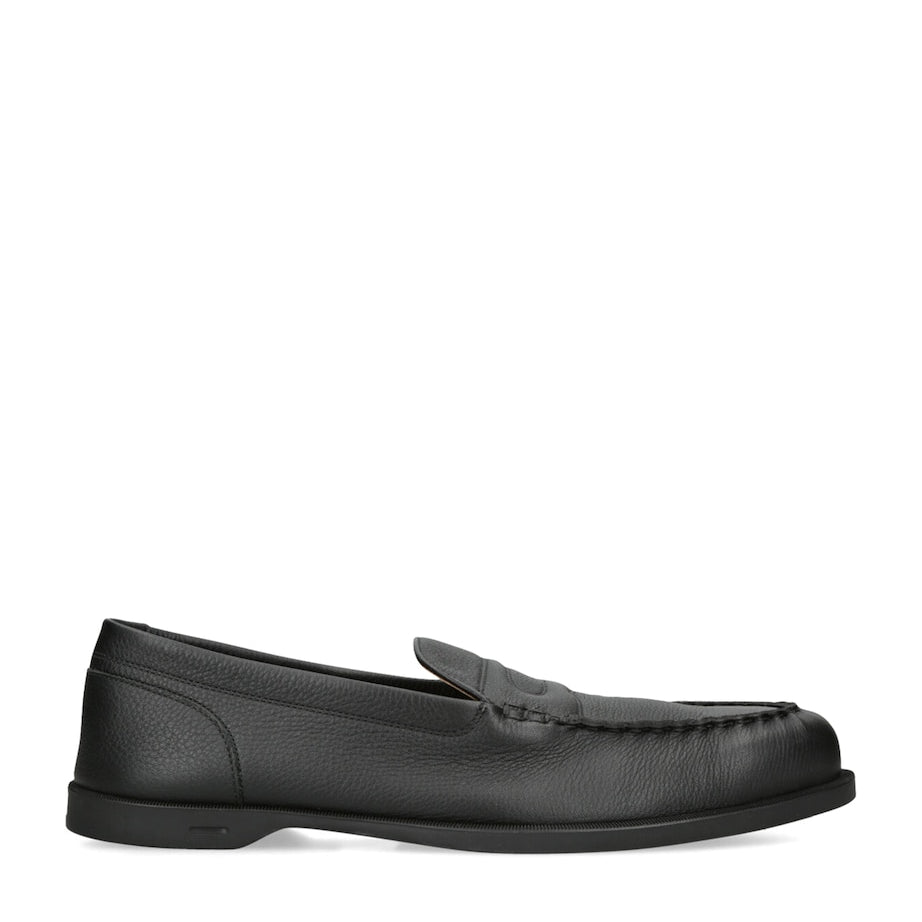 Leather Pace Loafers