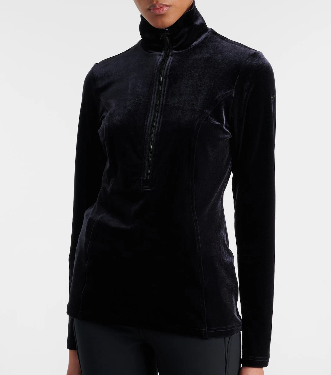 Goldbergh - Radient half-zip velvet ski top