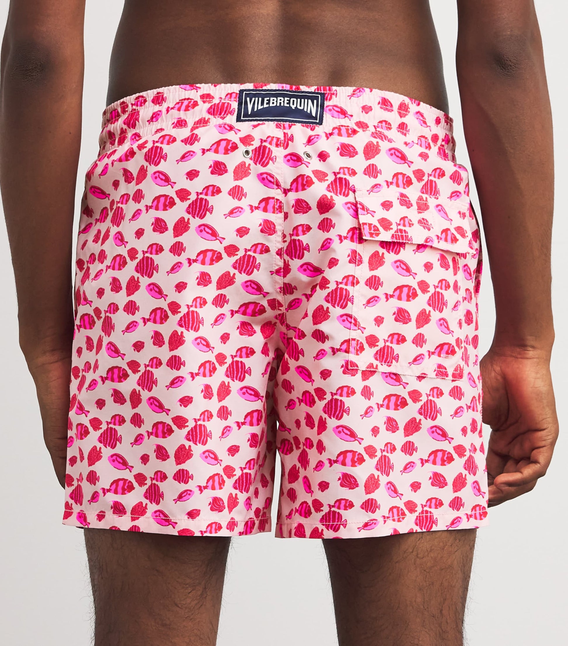 Fish Print Moorea Swim Shorts