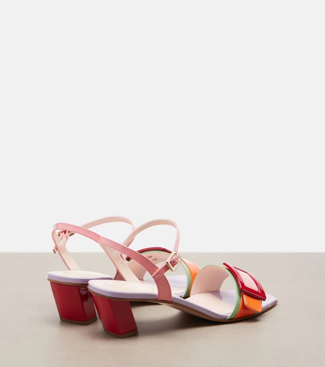 Roger Vivier - Belle Vivier patent leather sandals