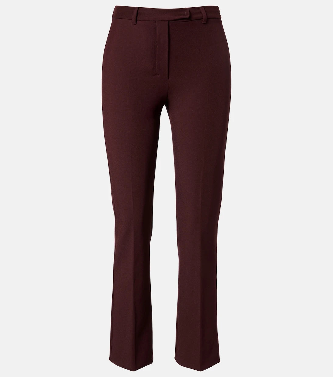 'S Max Mara - Cotton-blend cropped straight pants