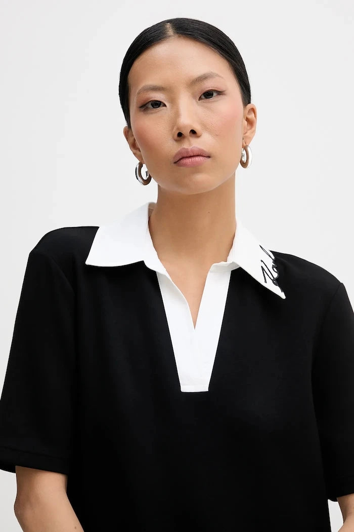Рокля Karl Lagerfeld SIGNATURE