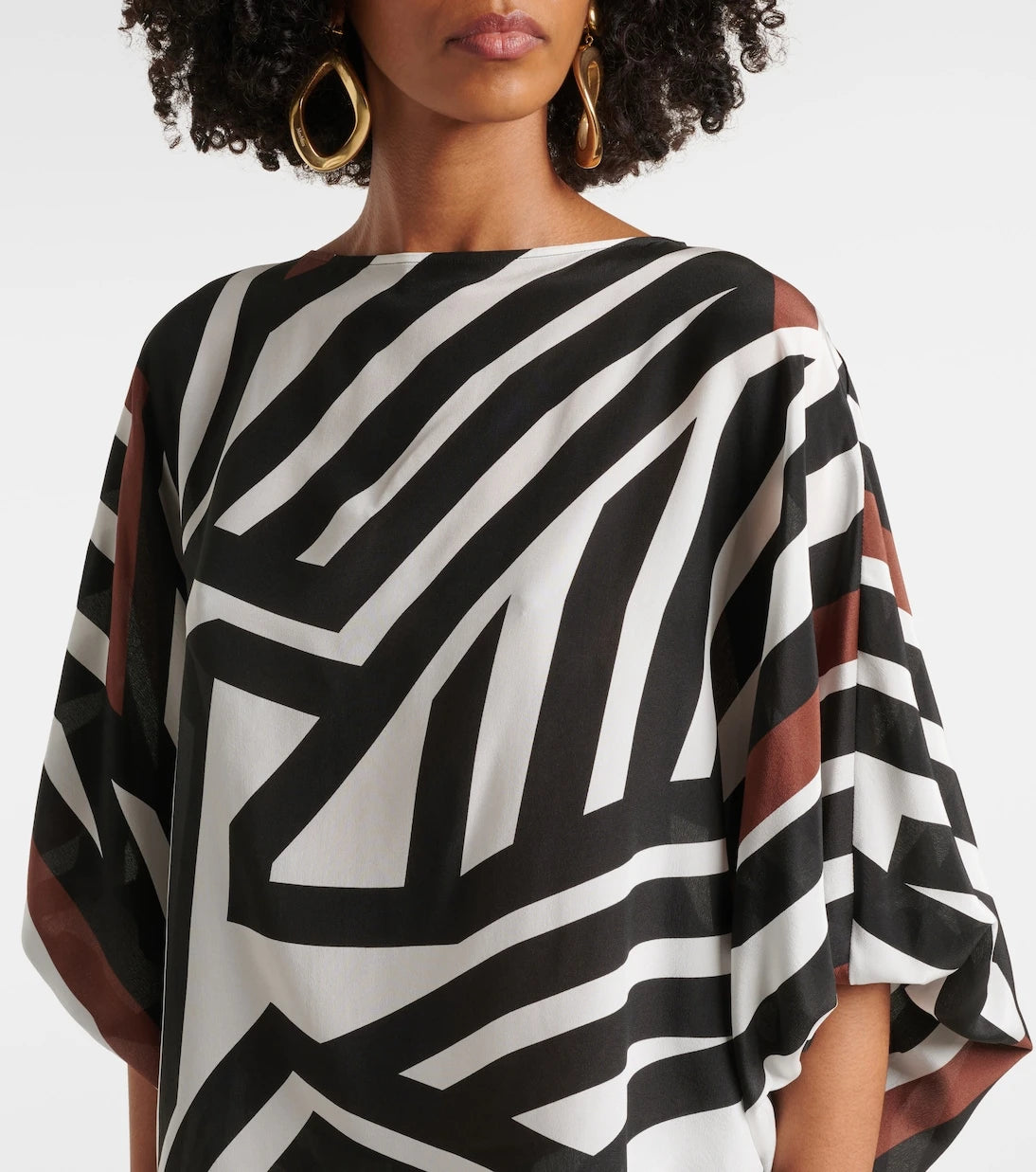 Max Mara - Camino striped silk top