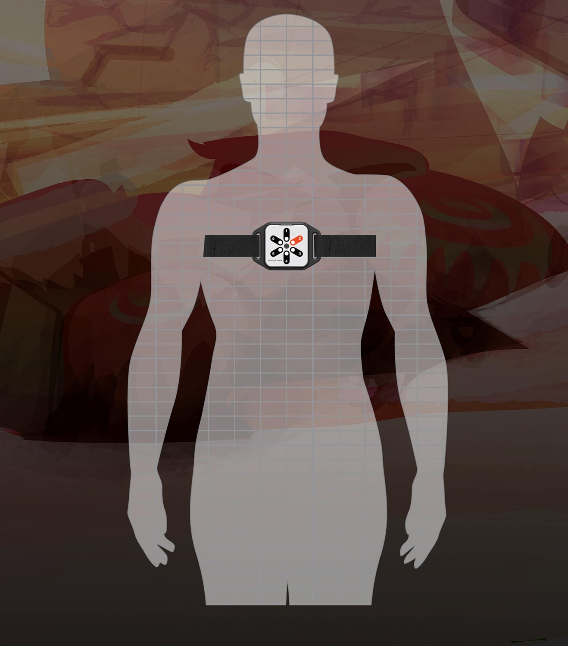 SHARPER IMAGE Laser Tag Handtank Blast Pack