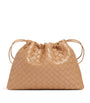 Neutral Calfskin Dustbag Clutch Bag