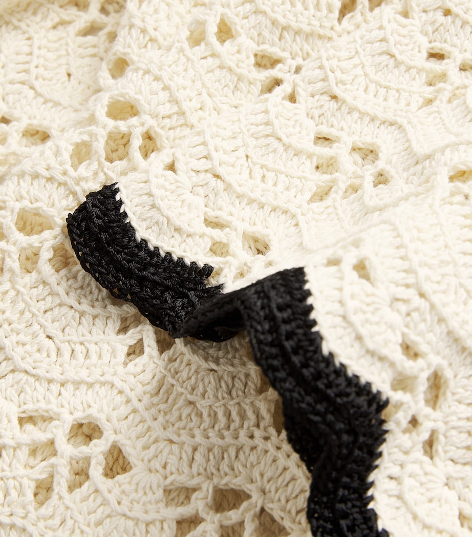 Cotton Crochet Rhiannon Mini Dress