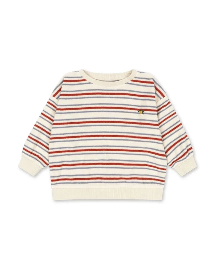 Konges Sløjd ITTY RIB SWEAT SHIRT GOTS Çocuk Sweatshirt