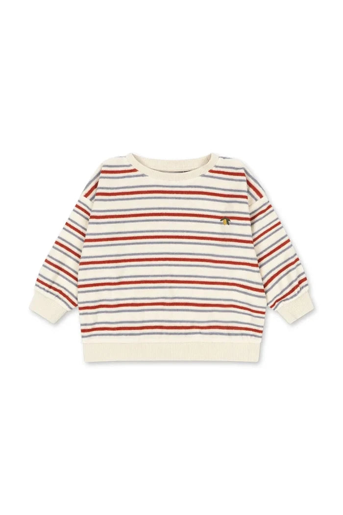 Konges Sløjd ITTY RIB SWEAT SHIRT GOTS Çocuk Sweatshirt