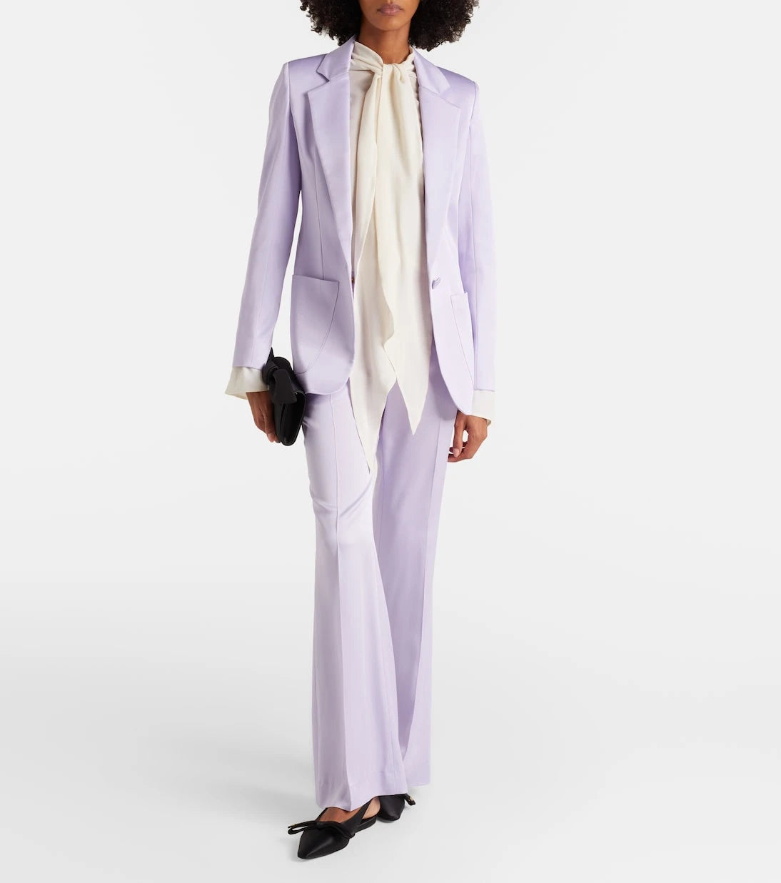 Nina Ricci - سترة من الساتان الكريب