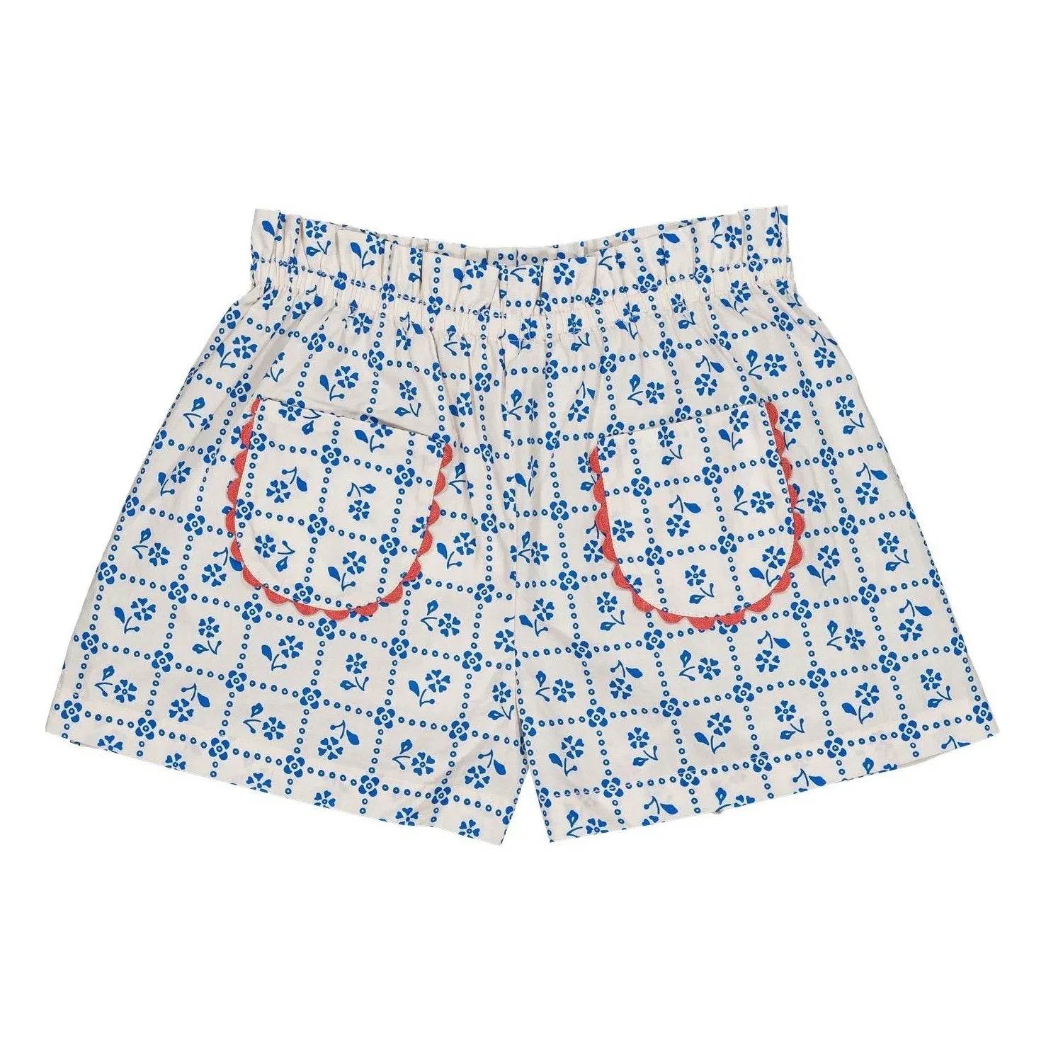 Hello Simone - Dalhia earthenware shorts | White